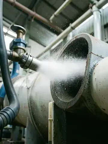 高圧洗浄作業